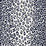 Schumacher Iconic Leopard Ink Wallpaper Sample 5007010