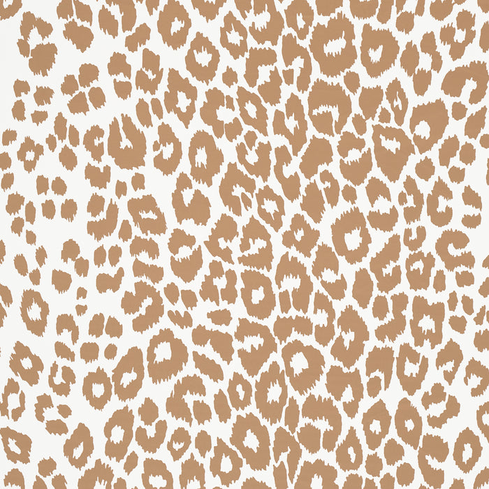 Schumacher Iconic Leopard Camel Wallpaper Sample 5007017