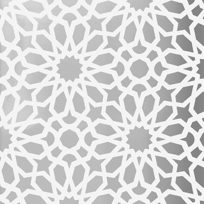 Schumacher Agadir Screen Mylar Moon Wallpaper Sample 5007060