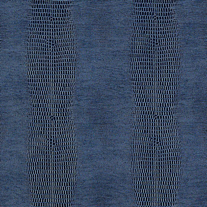 Schumacher Komodo Prussian Wallpaper Sample 5007344