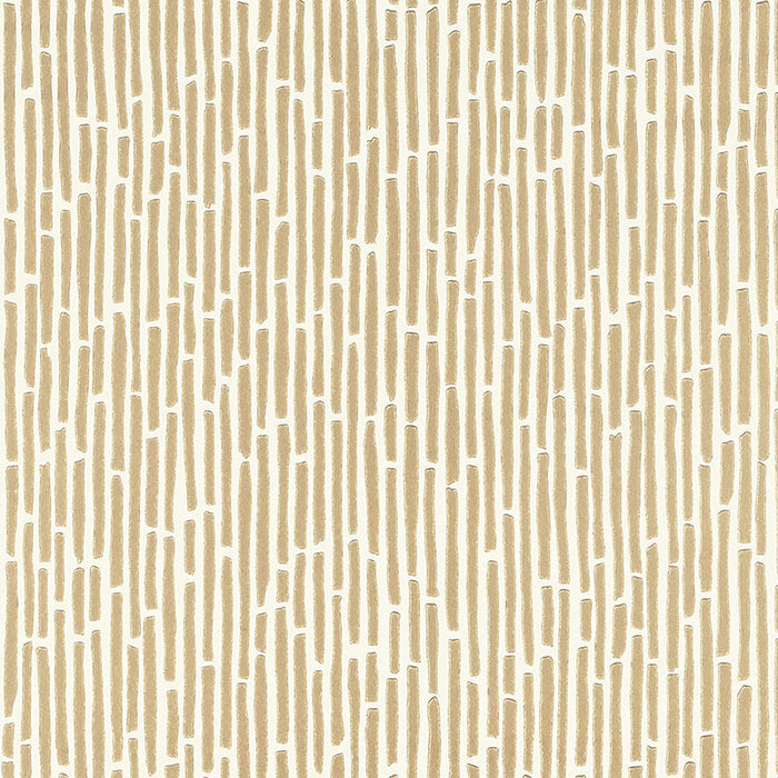Schumacher Bamboo Gold Wallpaper Sample 5007521