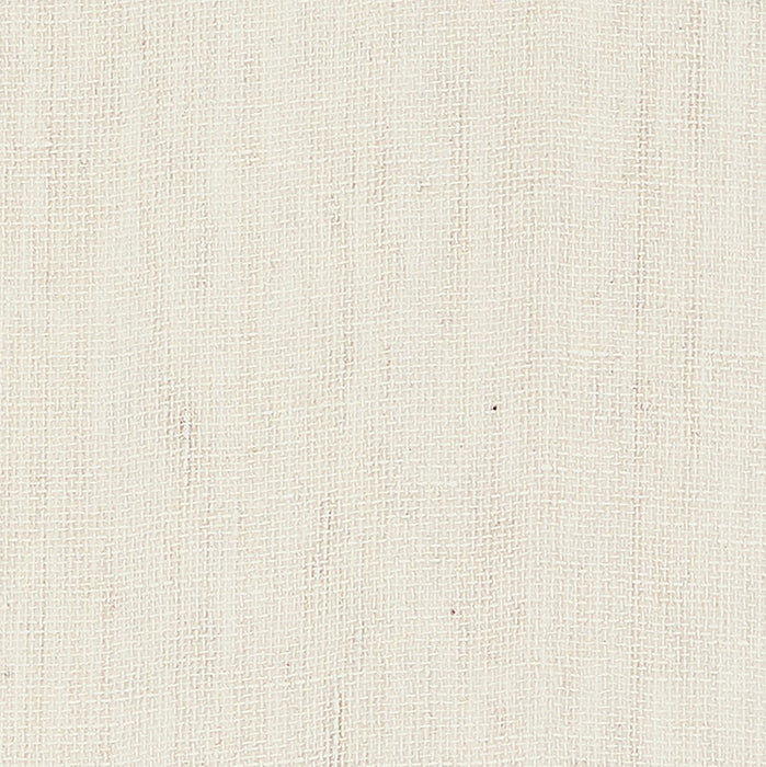 Schumacher Linen Gesso White Wallpaper 5007800