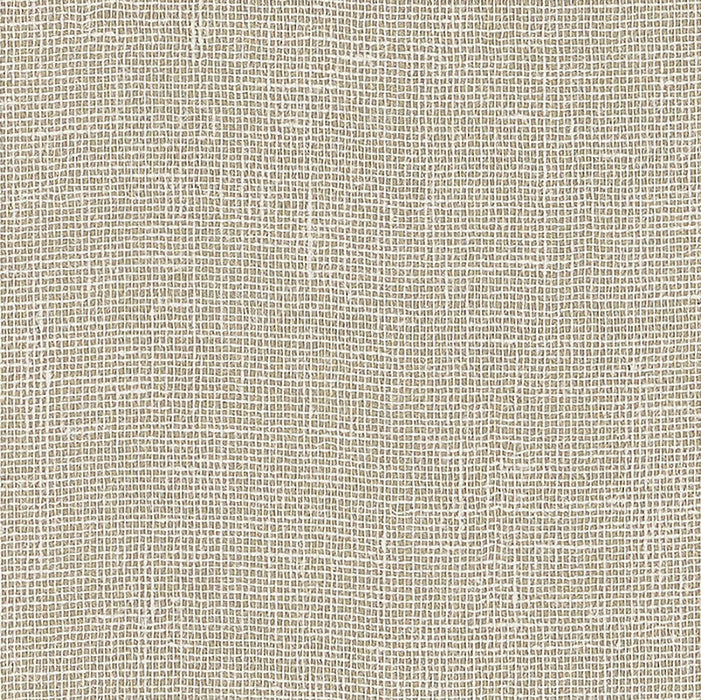 Schumacher Linen Gesso Pale Gold Wallpaper 5007807