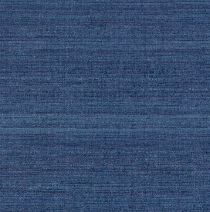 Schumacher Shaded Silk Sapphire Wallpaper 5007863