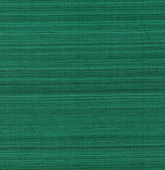 Schumacher Shaded Silk Emerald Wallpaper Sample 5007864