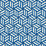 Schumacher Tumbling Blocks Cobalt Wallpaper 5007962