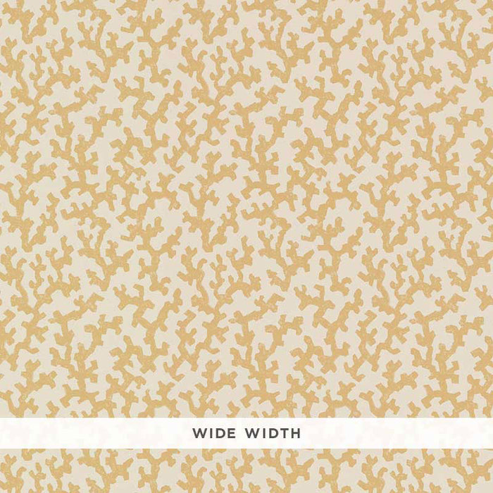 Schumacher Folly Straw Wallpaper Sample 5008002