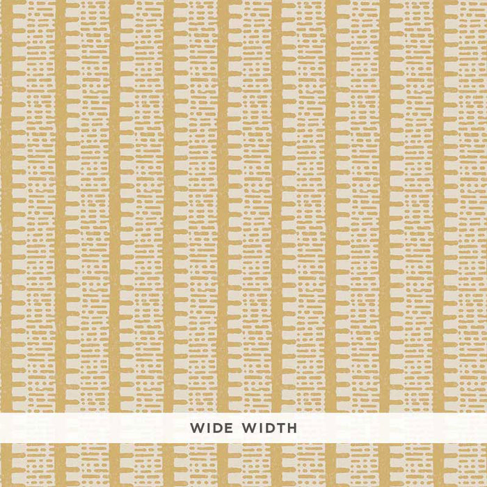 Schumacher Kiosk Straw Wallpaper Sample 5008012