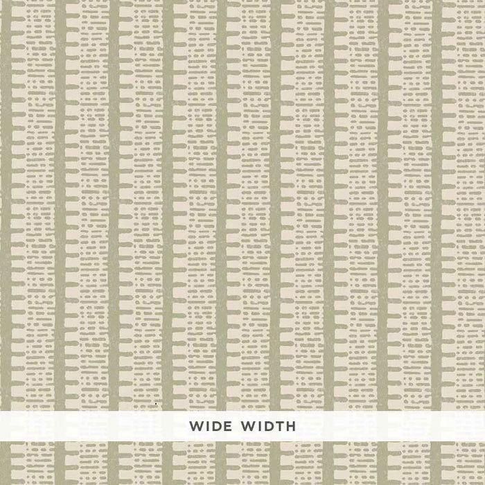 Schumacher Kiosk Sage Wallpaper Sample 5008013
