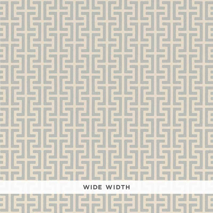 Schumacher Temple Orpington Blue Wallpaper 5008054