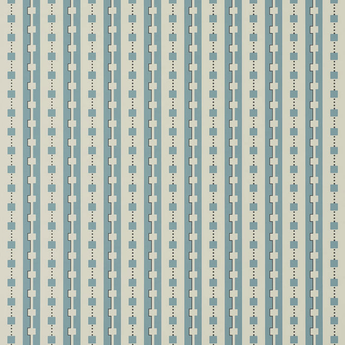 Schumacher Plaza Blues Blue Wallpaper 5008122