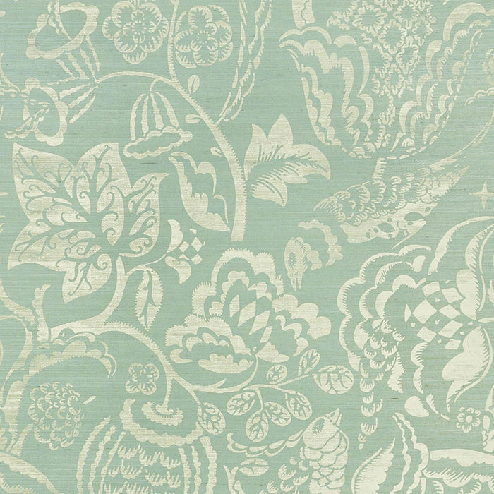 Schumacher Uccello Sisal Sky Wallpaper 5008262