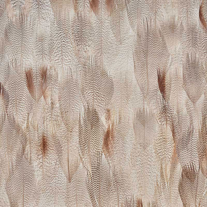 Schumacher Alabaster Floral White Wallpaper Sample 5008385