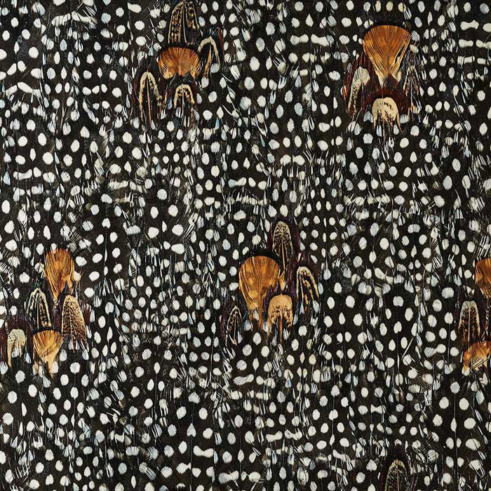 Schumacher Argentite Coral Wallpaper Sample 5008394