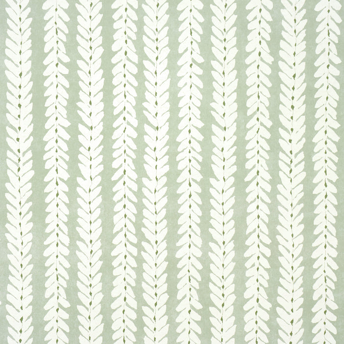 Schumacher Woodperry Celadon Wallpaper Sample 5008793