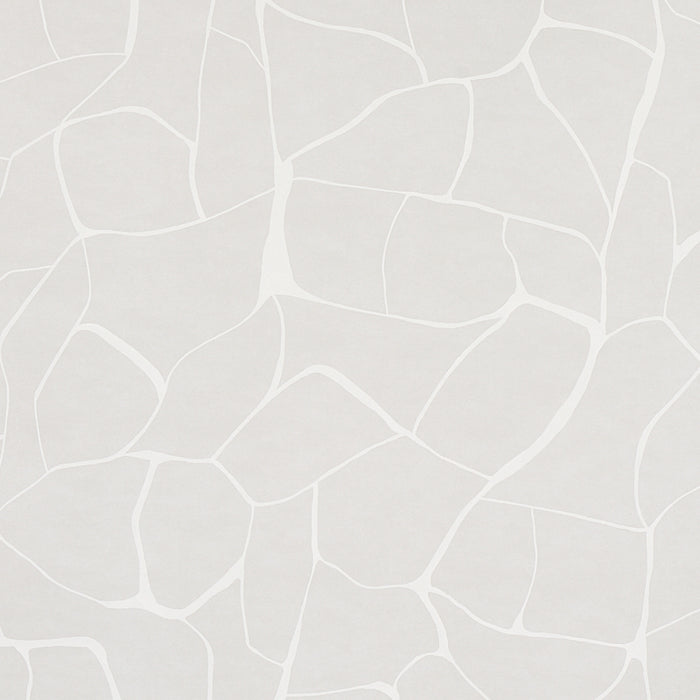 Schumacher Filigree Stone Wallpaper Sample 5009702