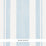 Schumacher Villa Stripe Sky Wallpaper Sample 5009921