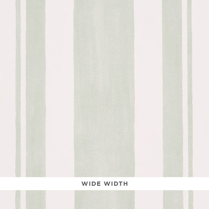 Schumacher Villa Stripe Cypress Wallpaper 5009922