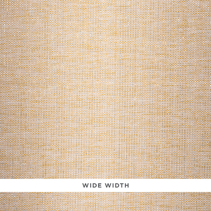 Schumacher Metal Paperweave Sand Wallpaper 5010312