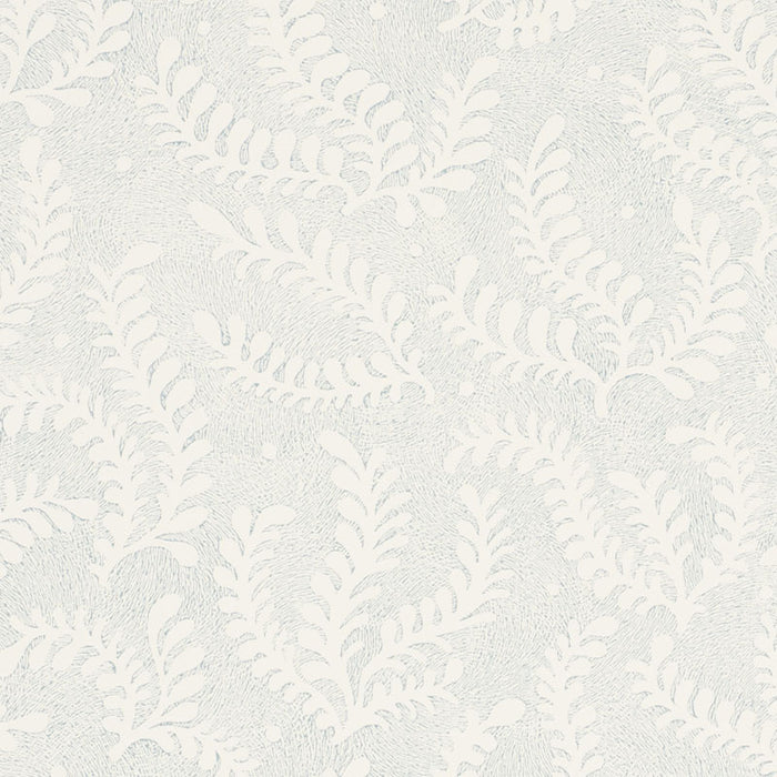 Schumacher Etched Fern Sky Wallpaper Sample 5010382