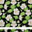 Schumacher Nasturtium Noir Wallpaper Sample 5010470