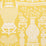 Schumacher Hellene Yellow Wallpaper Sample 5010550