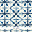 Schumacher Andromeda Blue Wallpaper Sample 5010570