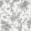Schumacher San Cristobal Toile Black Wallpaper Sample 5010622