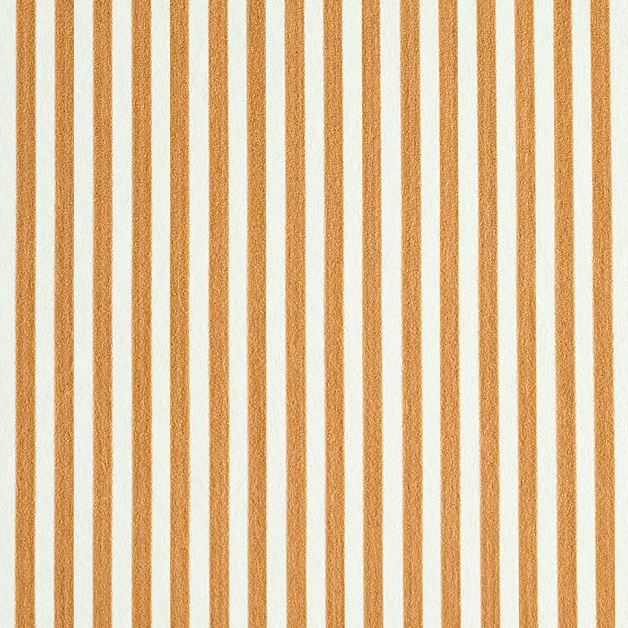 Schumacher Edwin Stripe Narrow Butternut Wallpaper 5011873