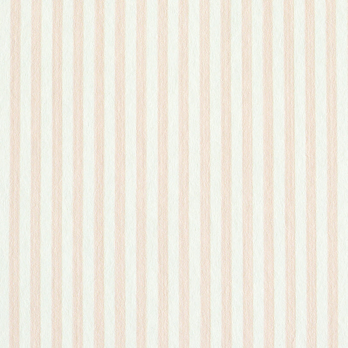 Schumacher Edwin Stripe Narrow Blush Wallpaper 5011874
