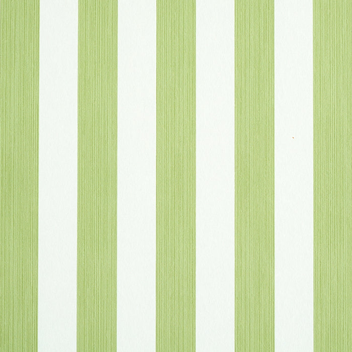 Schumacher Edwin Stripe Medium Leaf Wallpaper Sample 5011889