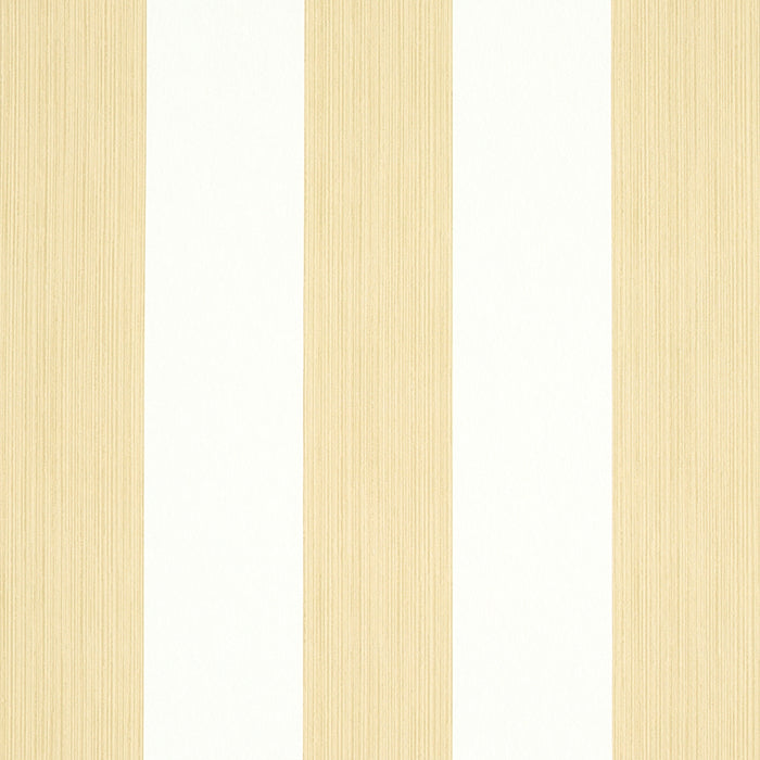 Schumacher Edwin Stripe Wide Sand Wallpaper 5011911
