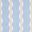 Schumacher Sina Stripe Blue Wallpaper Sample 5012122