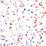 Schumacher Ink Splash Red & Blue Wallpaper Sample 5012180