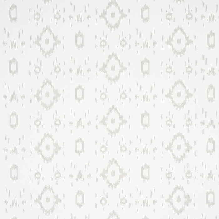 Schumacher Tabitha Soft Grey Wallpaper 5012202