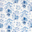 Schumacher Ming Vase Porcelain Wallpaper Sample 5013580