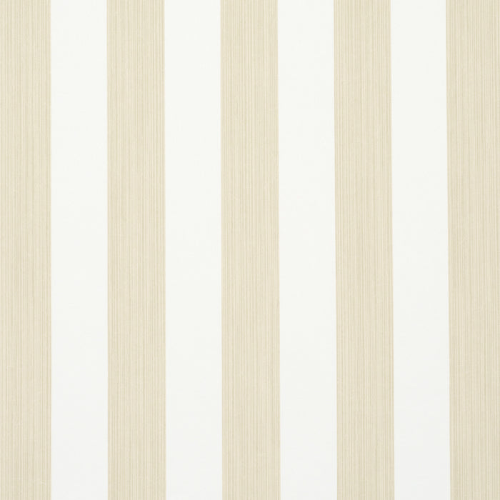 Schumacher Edwin Stripe Medium Straw Wallpaper 5013611