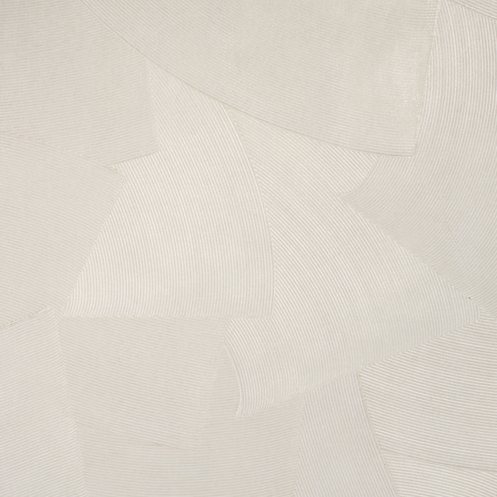 Schumacher Hand Combed Plaster Cement Wallpaper Sample 5013951