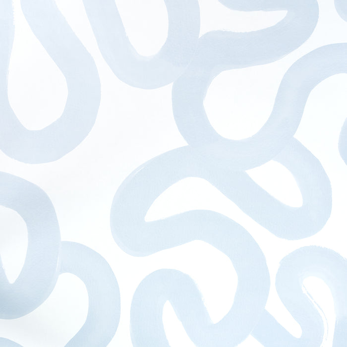 Schumacher Trace Sea Wallpaper Sample 5013991