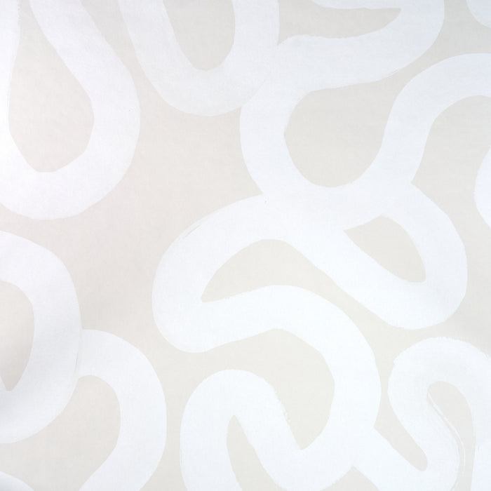 Schumacher Trace Sesame Wallpaper Sample 5013992