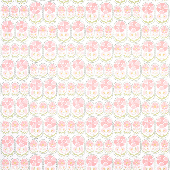 Schumacher Anjuna Floral Blush Wallpaper 5014112
