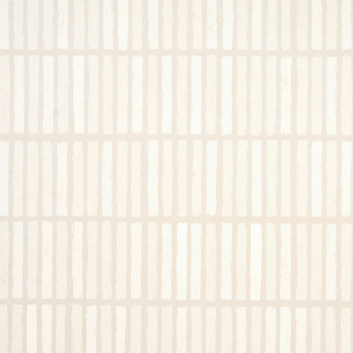 Schumacher Wabi-Sabi Light Beige Wallpaper Sample 5014590