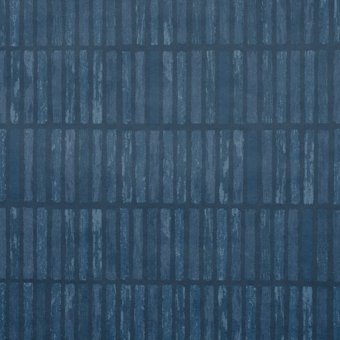 Schumacher Wabi-Sabi Dark Blue Wallpaper Sample 5014592