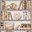 Schumacher Natalie's Library Mocha Wallpaper Sample 5014731