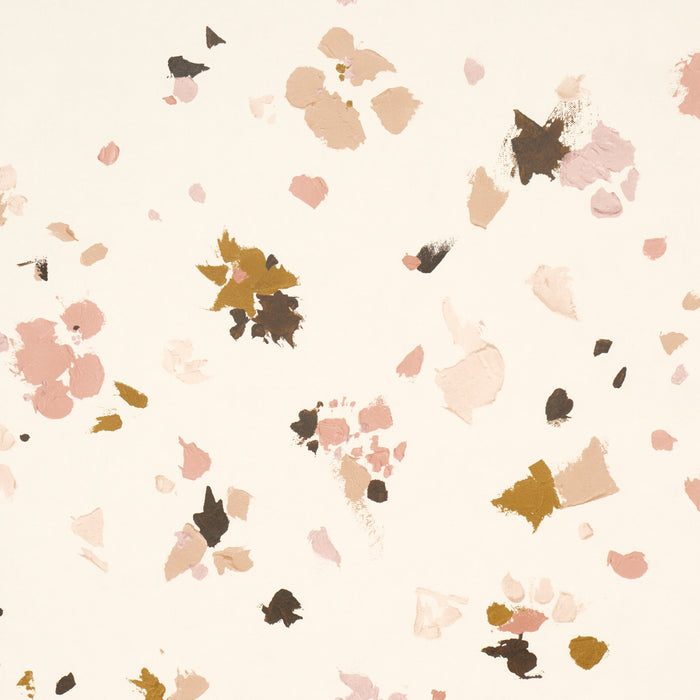Schumacher Fairfarren Warm Pink Wallpaper Sample 5014885