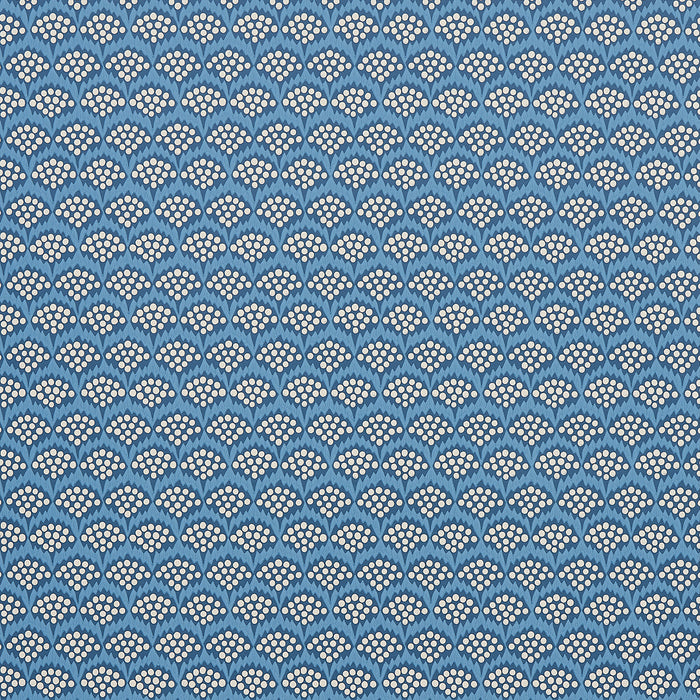 Schumacher Pollen French Blue Wallpaper 5014960