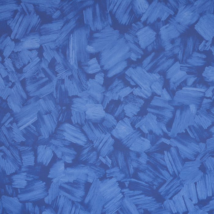 Schumacher Atmos Bright Blue Wallpaper Sample 5015280