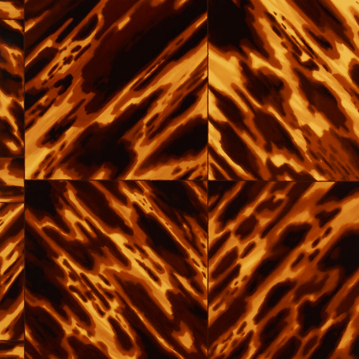 Schumacher Tortoise Shell Natural Wallpaper Sample 5015370