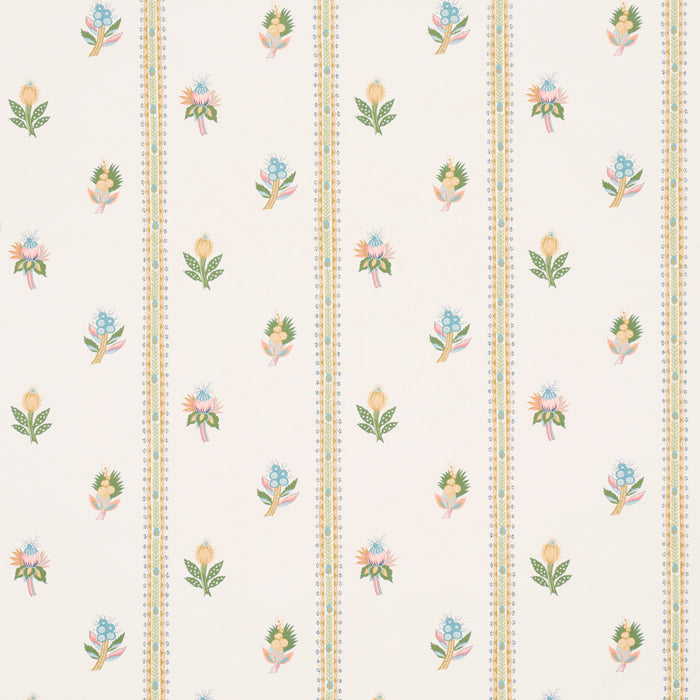 Schumacher Les Fleurs Exotiques Citron Wallpaper 5015661