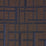 Schumacher Axel Plaid Wallcovering Navy/Espresso Wallpaper Sample 5015721